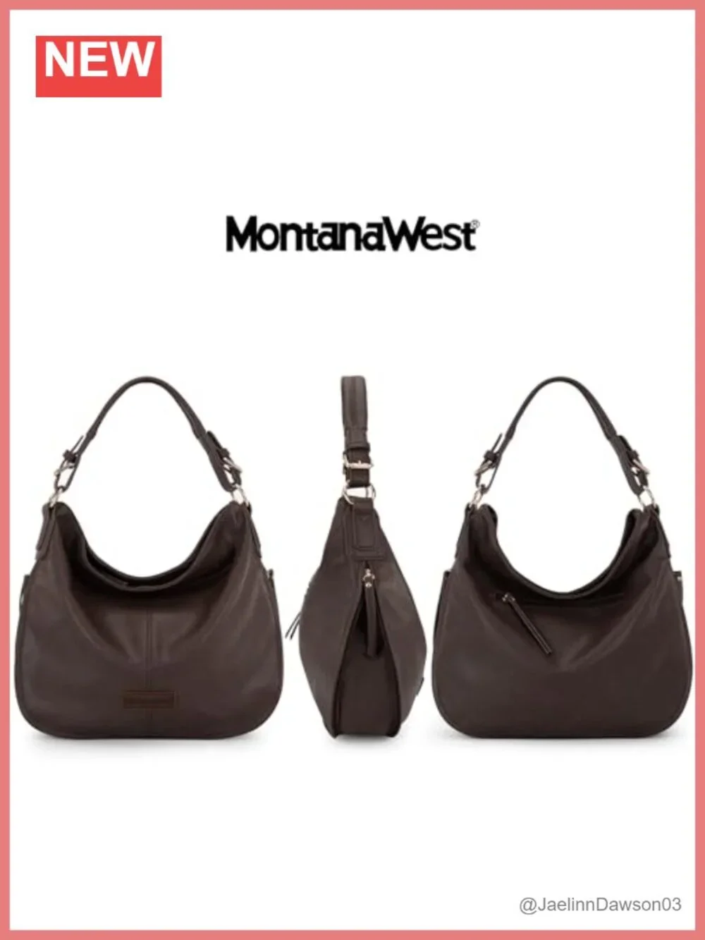 Women's Hobo Bag Vegan Leather Shoulder Crossbody Purse Large Handbag